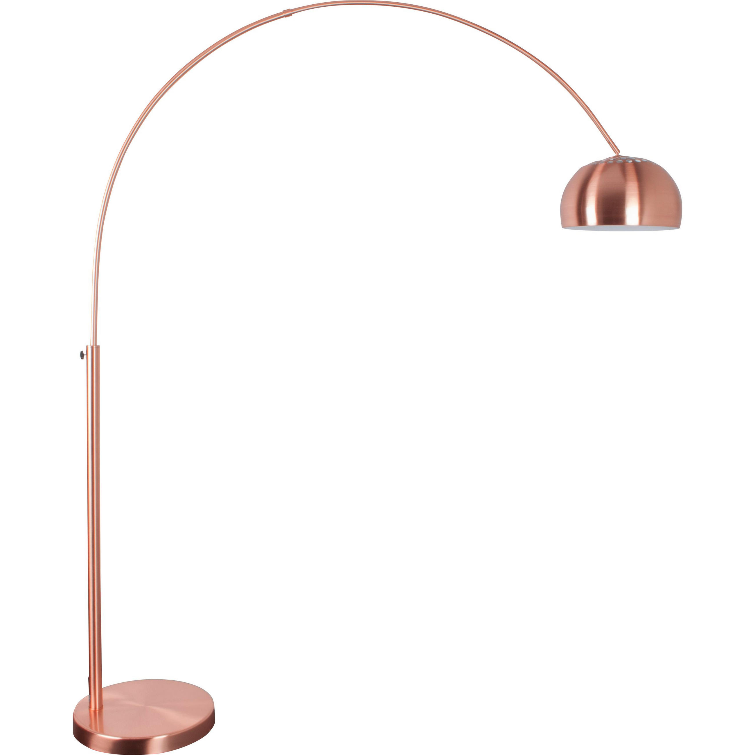 STEHLAMPE Metal Bow Kupfer - Kupferfarben, Metall (158/39/190cm) - Zuiver