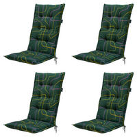 GARTENSTUHLKISSEN Joah 123/50 cm 4er-Set - Grün, Textil (50/7/123cm) - Madison