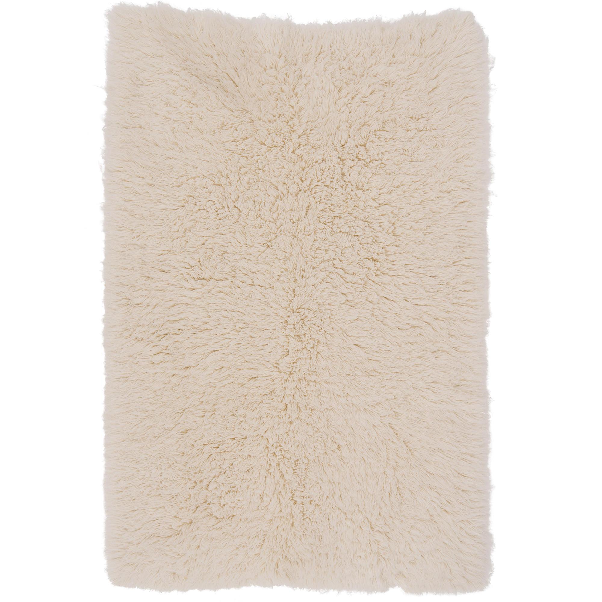NATUR TEPPICH FLOKATI SUPREME - Creme, Textil (120/180cm) - Pergamon