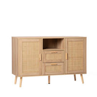 ANRICHTE NIEDRIGE Tahiti Natürlich 120 cm x 79 cm - Naturfarben, Holzwerkstoff (120/79/40cm) - Klast Home