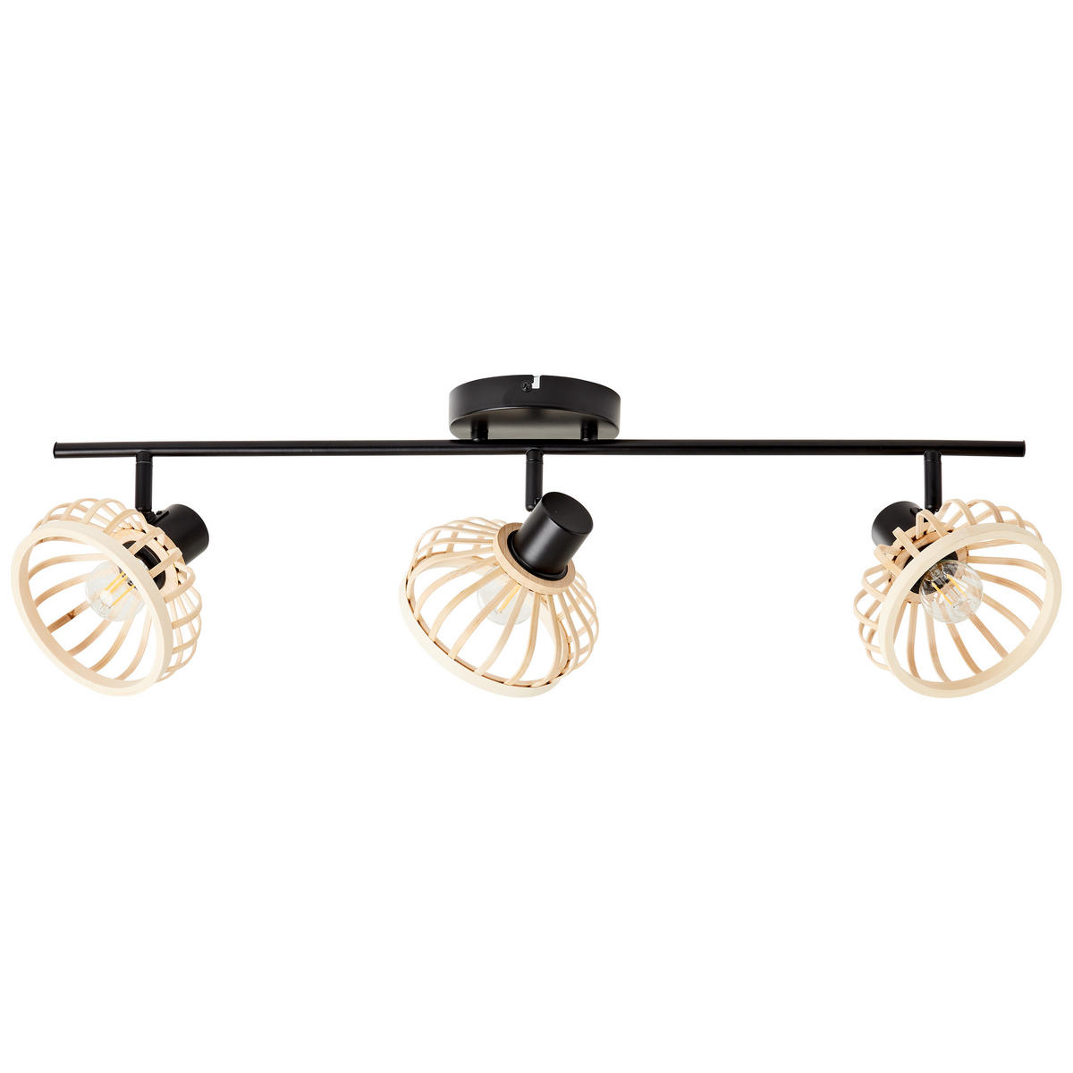SPOTBALKEN Norah 99739/76 - Schwarz, Holz (15/71/22cm) - Brilliant