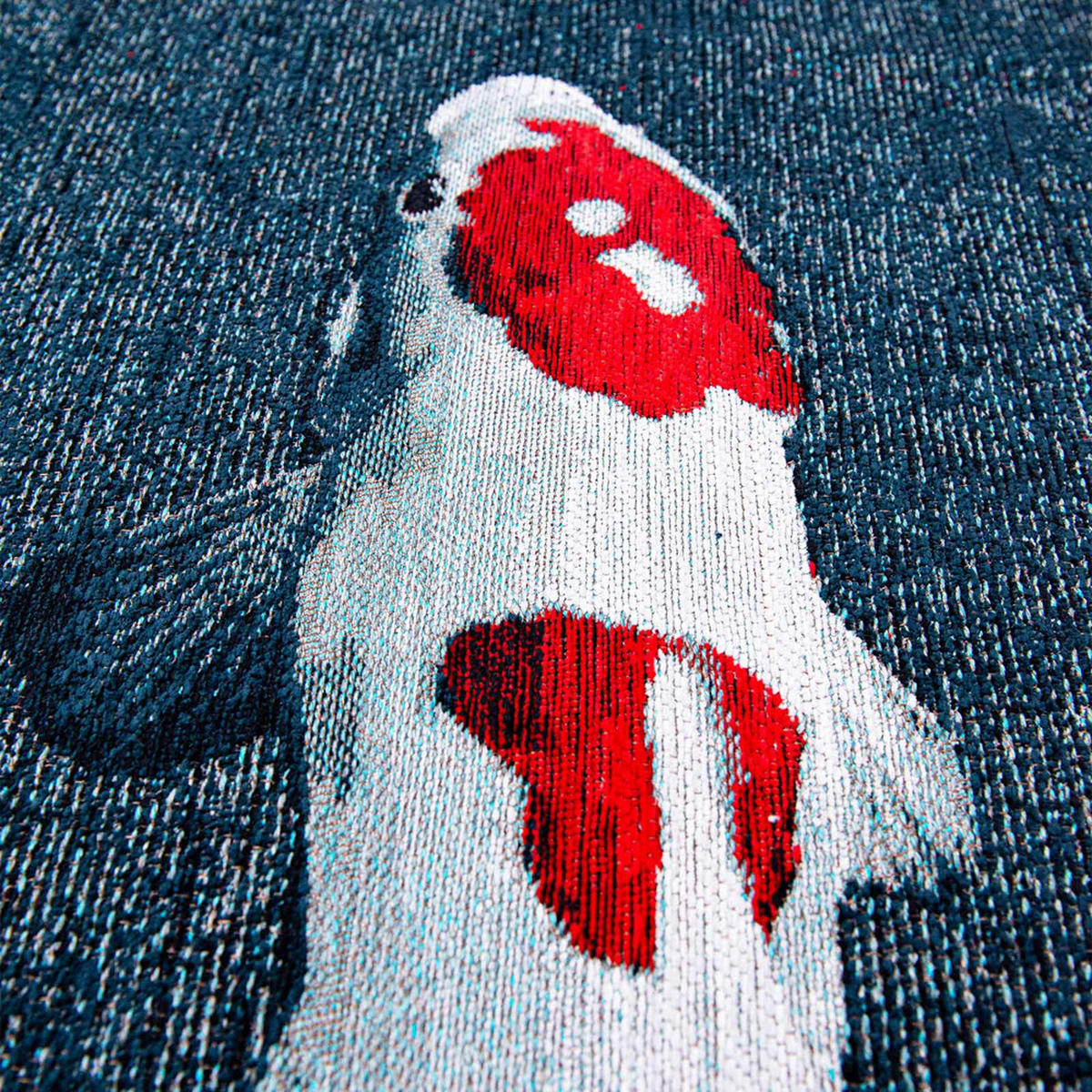 TEPPICH Japanese Pond Pop 240/240 cm - Blau, Textil (240/240cm) - Louis De Poortere