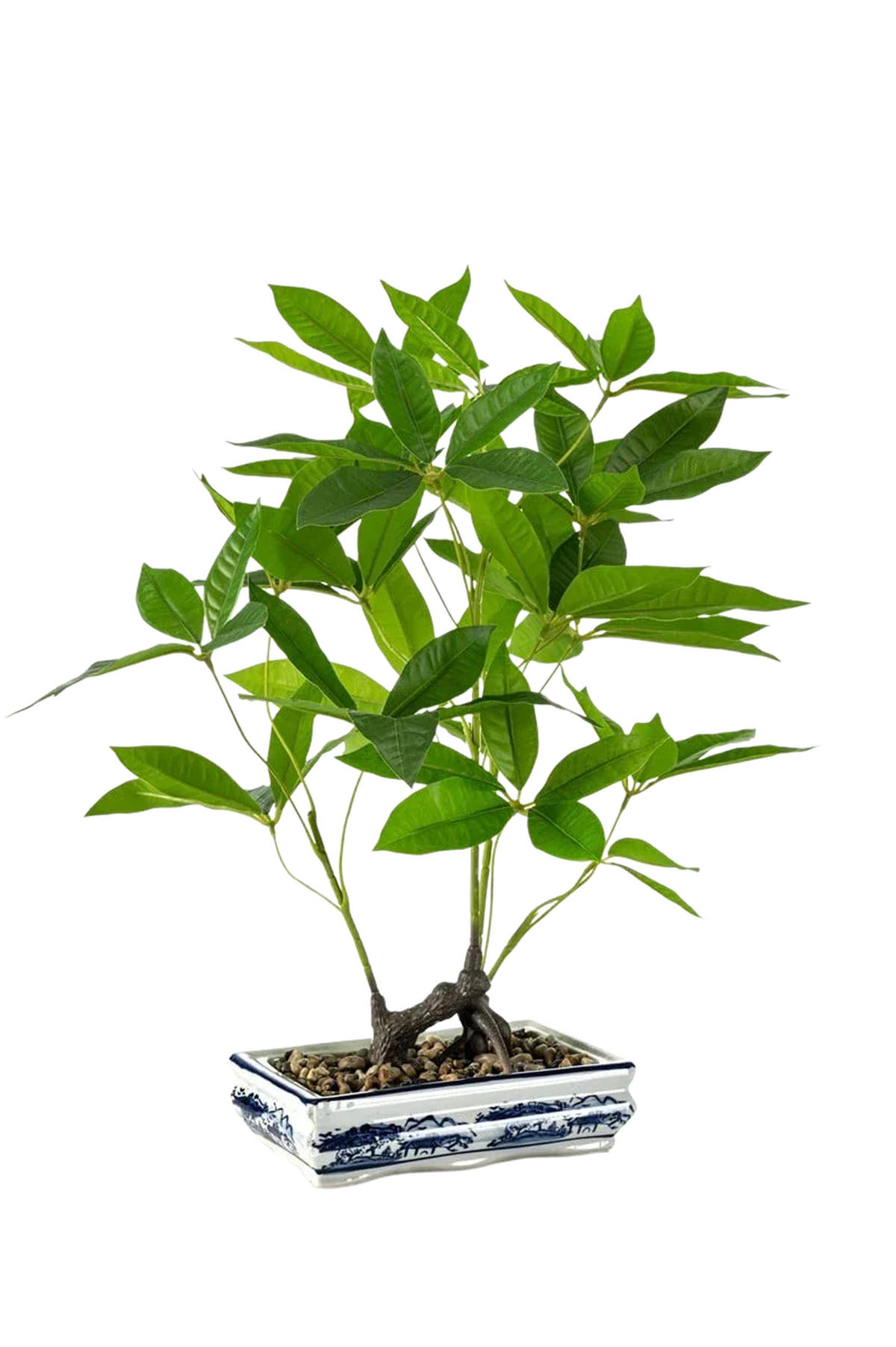 KUNSTBAUM Künstlicher Bonsai - Sally 62 cm - Grün, Kunststoff (62cm) - Emerald