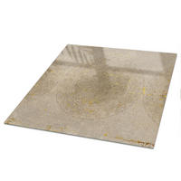 TISCHPLATTE 50x50 cm – Mandala-Ornamente - Braun, Glas (50/50/0.4cm) - Wallfluent