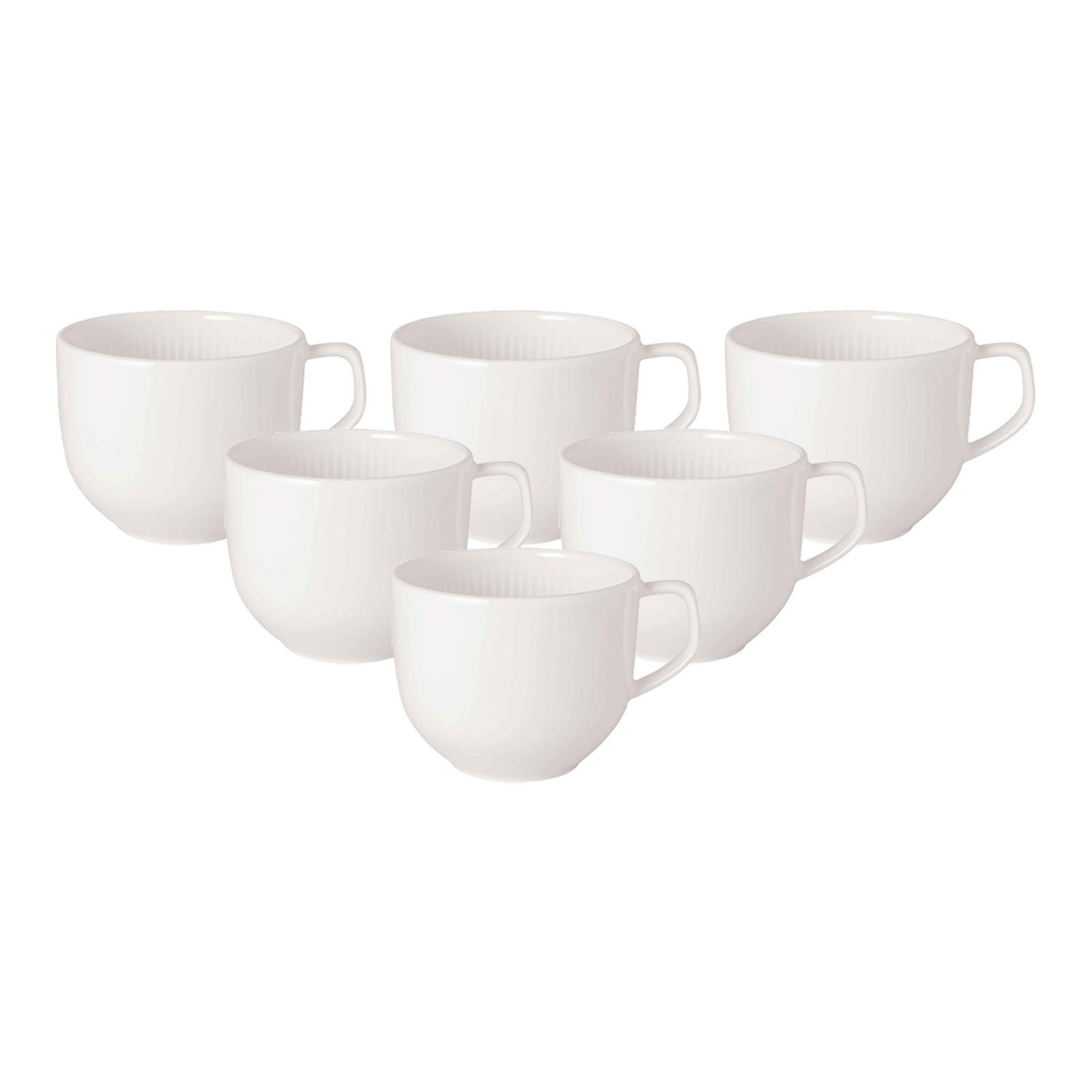 Villeroy & Boch Kaffeetassen Weiß
