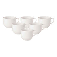 KAFFEETASSEN Afina weiß 150 ml 6er Set - Weiß, Keramik (0.15L) - Villeroy & Boch
