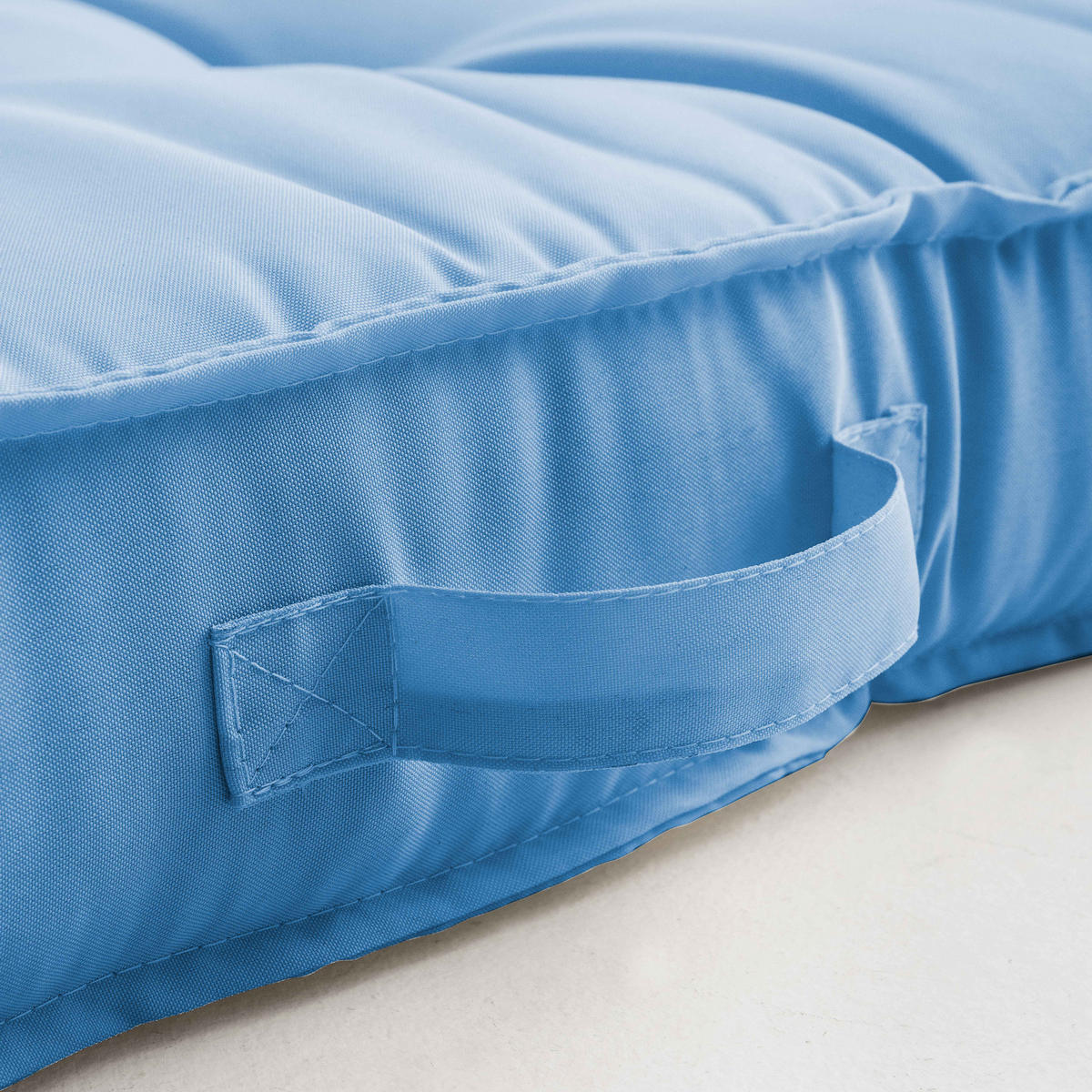 KISSEN, Blau - Blau, Textil (80/12/120cm) - Oviala