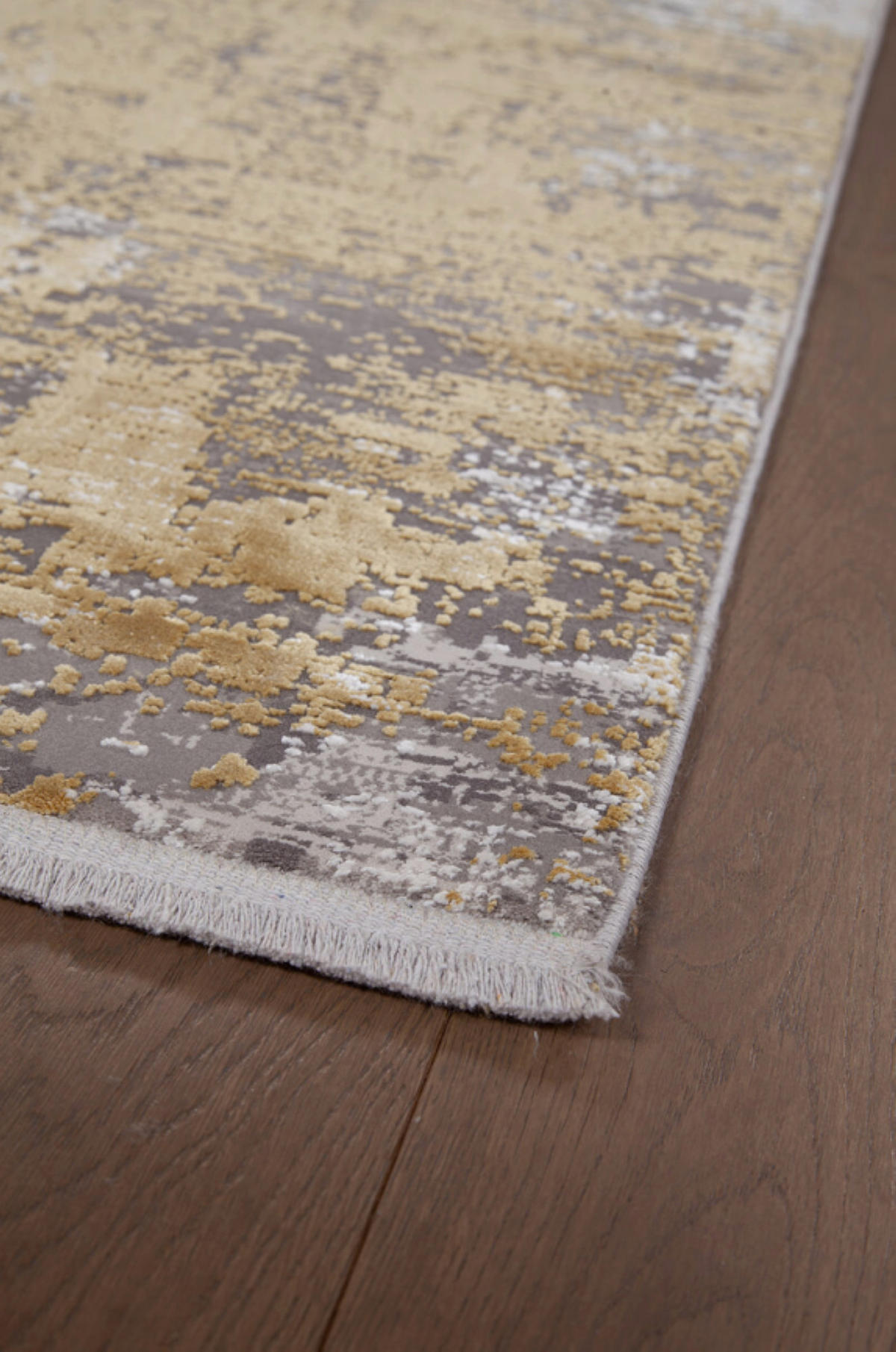 TEPPICH modern Wohn-/Schlafzimmer Viskose LINCOLN Gelb 200x300 cm - Gelb, Textil (200/300cm) - Novatrend