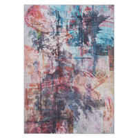TEPPICH Narissa Petrol,Bordeaux,Rostfarben 160/230 cm - Petrol, Textil (160/230cm) - My-Rug