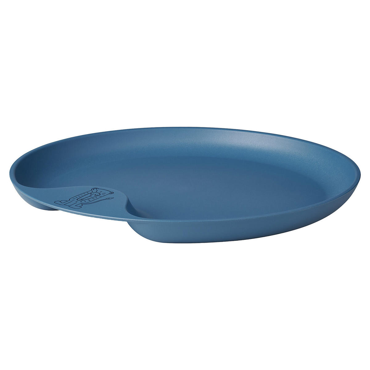 KINDERTELLER Mio deep blue ø 22 cm - Dunkelblau, Kunststoff (22/2/22cm) - Mepal
