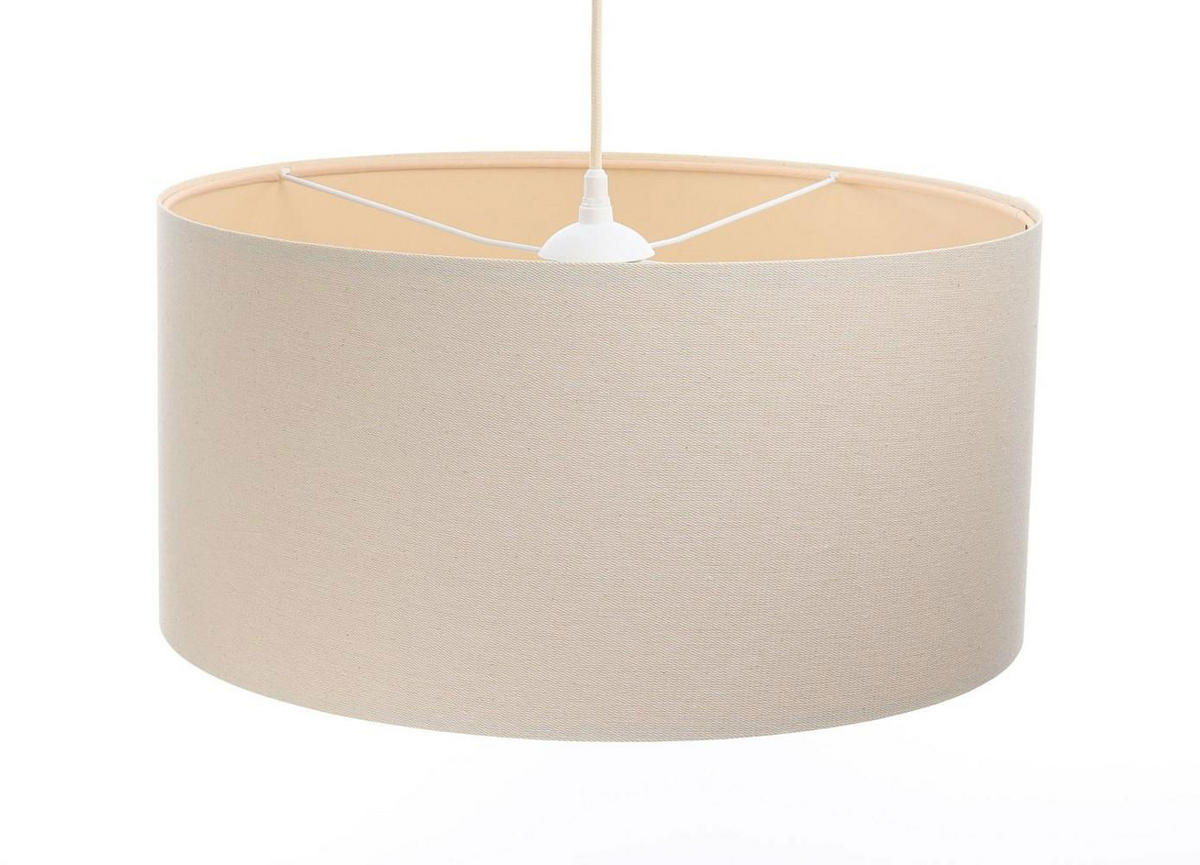 HÄNGELEUCHTE Beige 60/30 cm - Beige, Kunststoff (60/0.8/30cm) - ONZENO