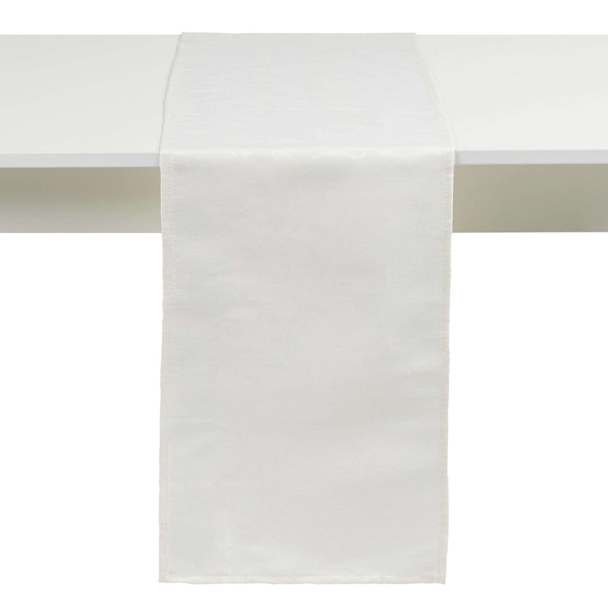 TISCHLÄUFER Avenis - Ecru, Textil (180/35/1cm) - home&you