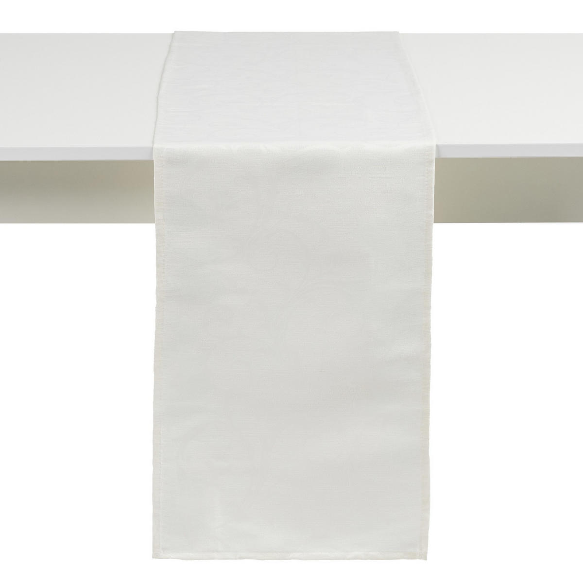 TISCHLÄUFER Avenis - Ecru, Textil (180/35/1cm) - home&you