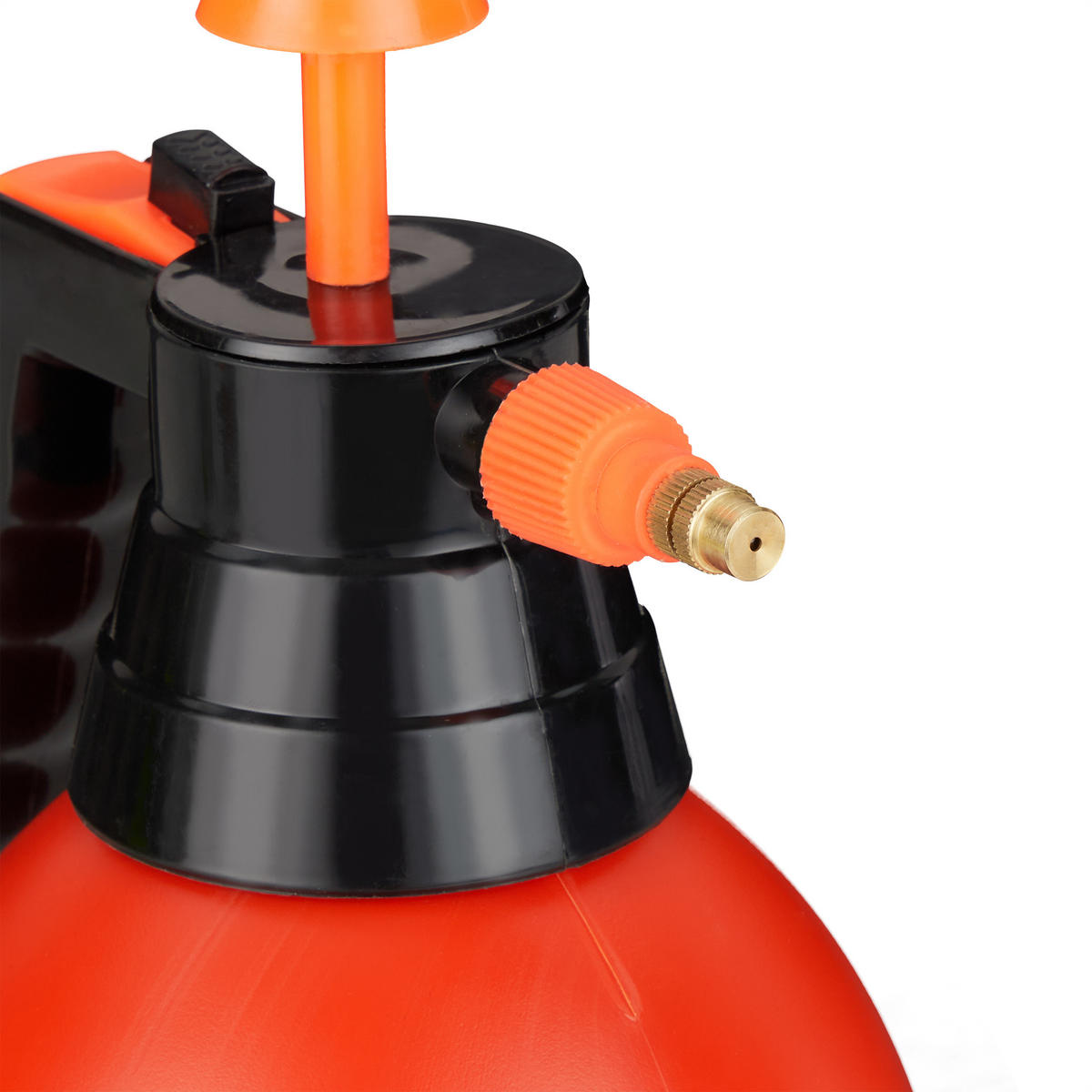 DRUCKSPRÜHER - Orange, Kunststoff/Metall (17.5/35/14cm) - Relaxdays