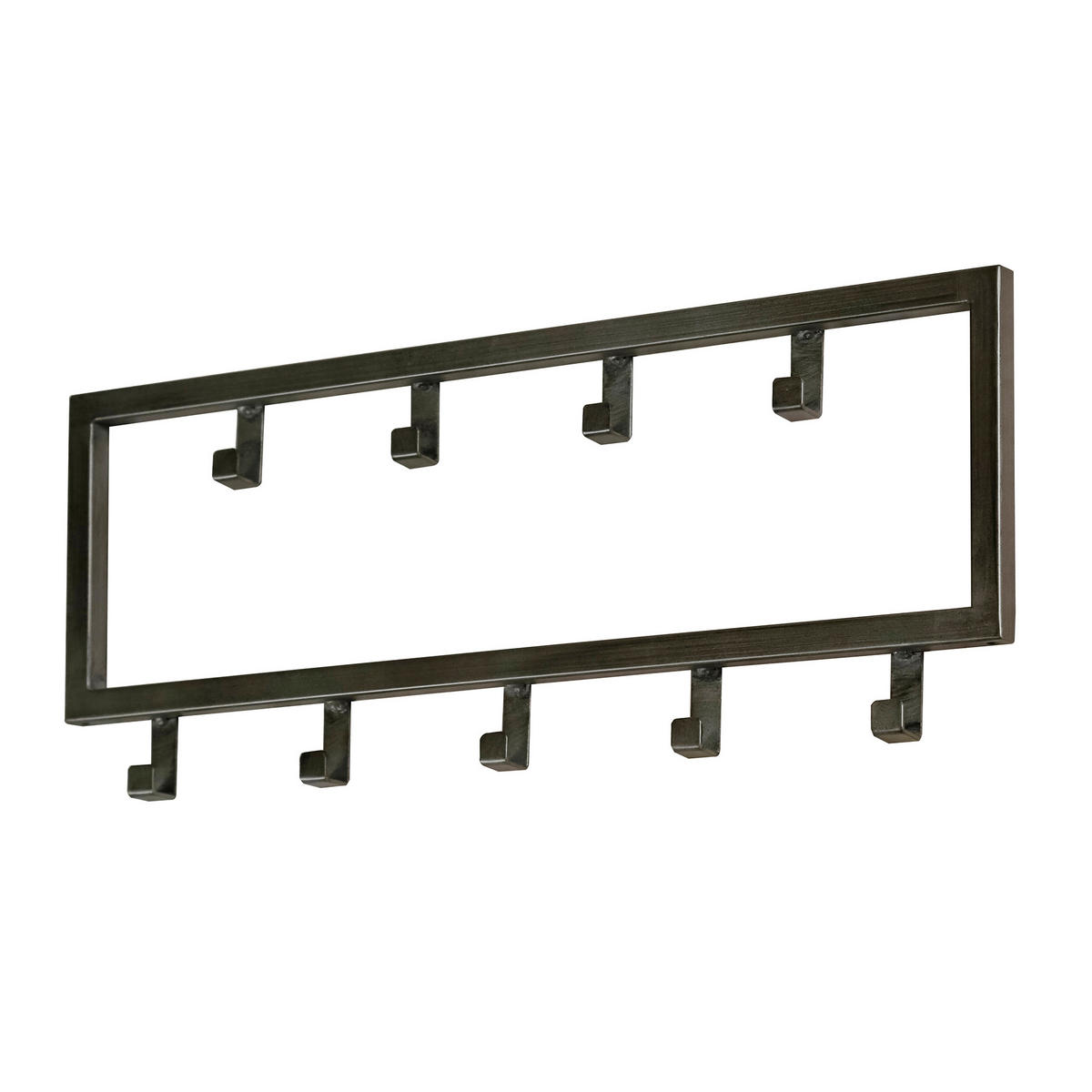 WANDGARDEROBE Lilly Grau 50/2/20 cm - Grau, Metall (2/20/50cm) - Hoyz Collection