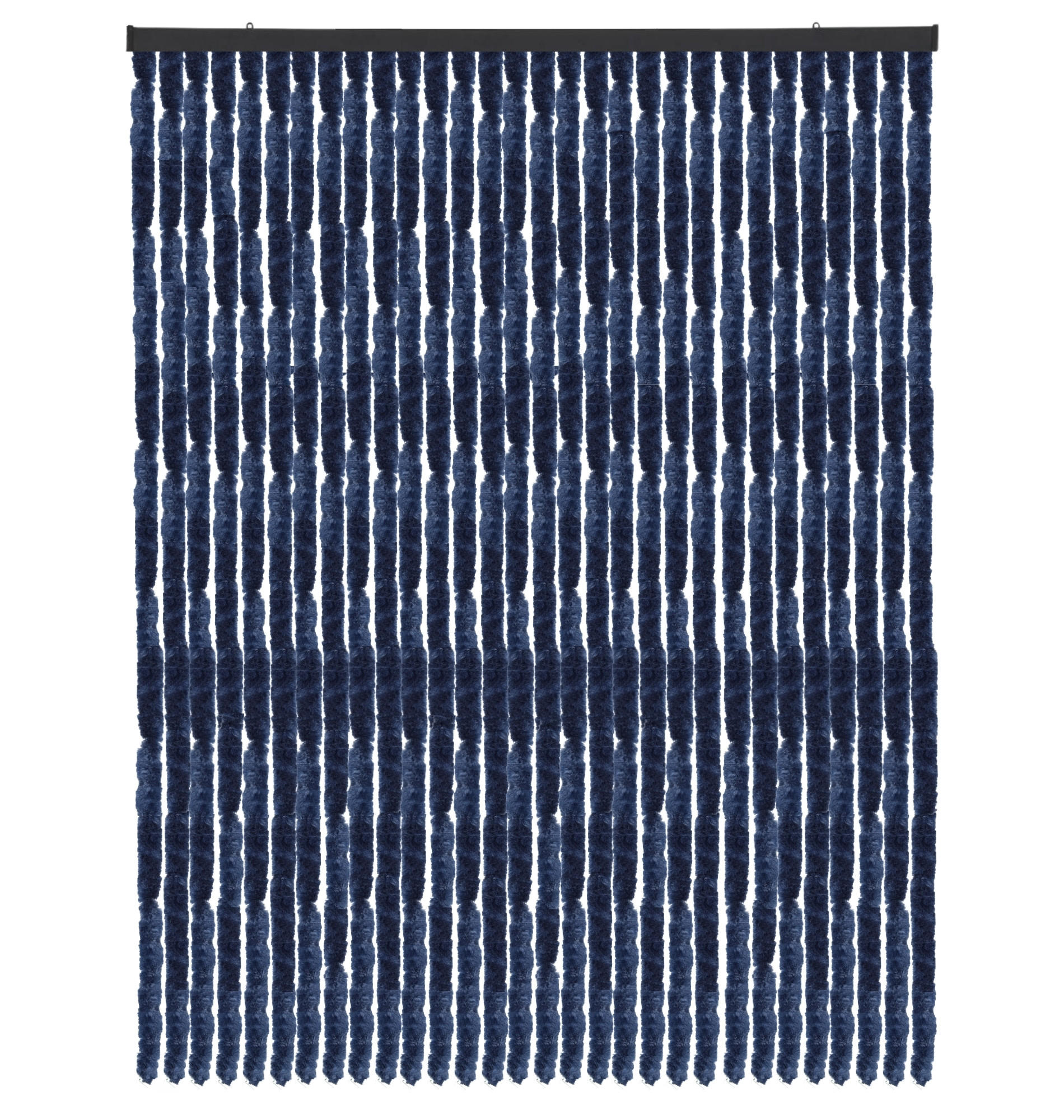 FLAUSCHVORHANG (140x200 cm) Türvorhang in "Blau" - Blau, Kunststoff (140/2/200cm) - Arsvita