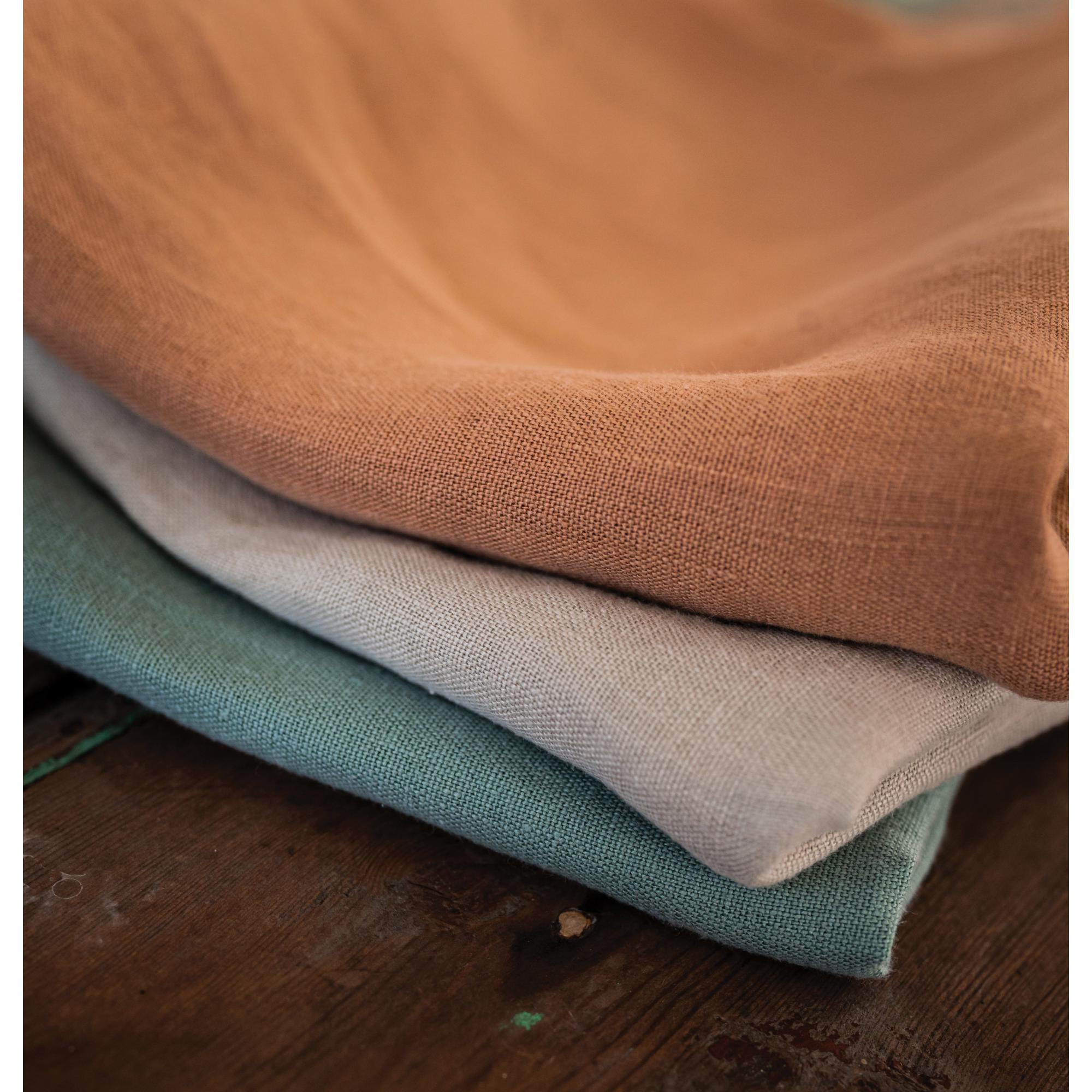 GESCHIRRTUCH AUS HANF Ciara zimt 50 x 70 cm - Braun, Textil (50/70cm) - Winkler