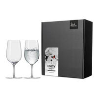 MINERALWASSERGLÄSER Unity SensisPlus transparent 350 ml 2er Set - Transparent, Glas (0.35L) - Eisch