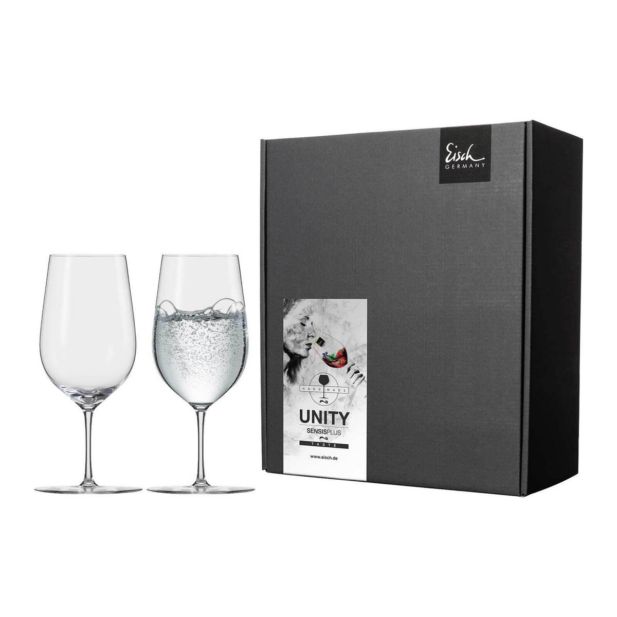 MINERALWASSERGLÄSER Unity SensisPlus transparent 350 ml 2er Set - Transparent, Glas (0.35L) - Eisch