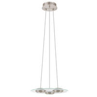 LED HÄNGELEUCHTE BOOTES Silber Glas - Silberfarben, Glas (48/48/110cm)