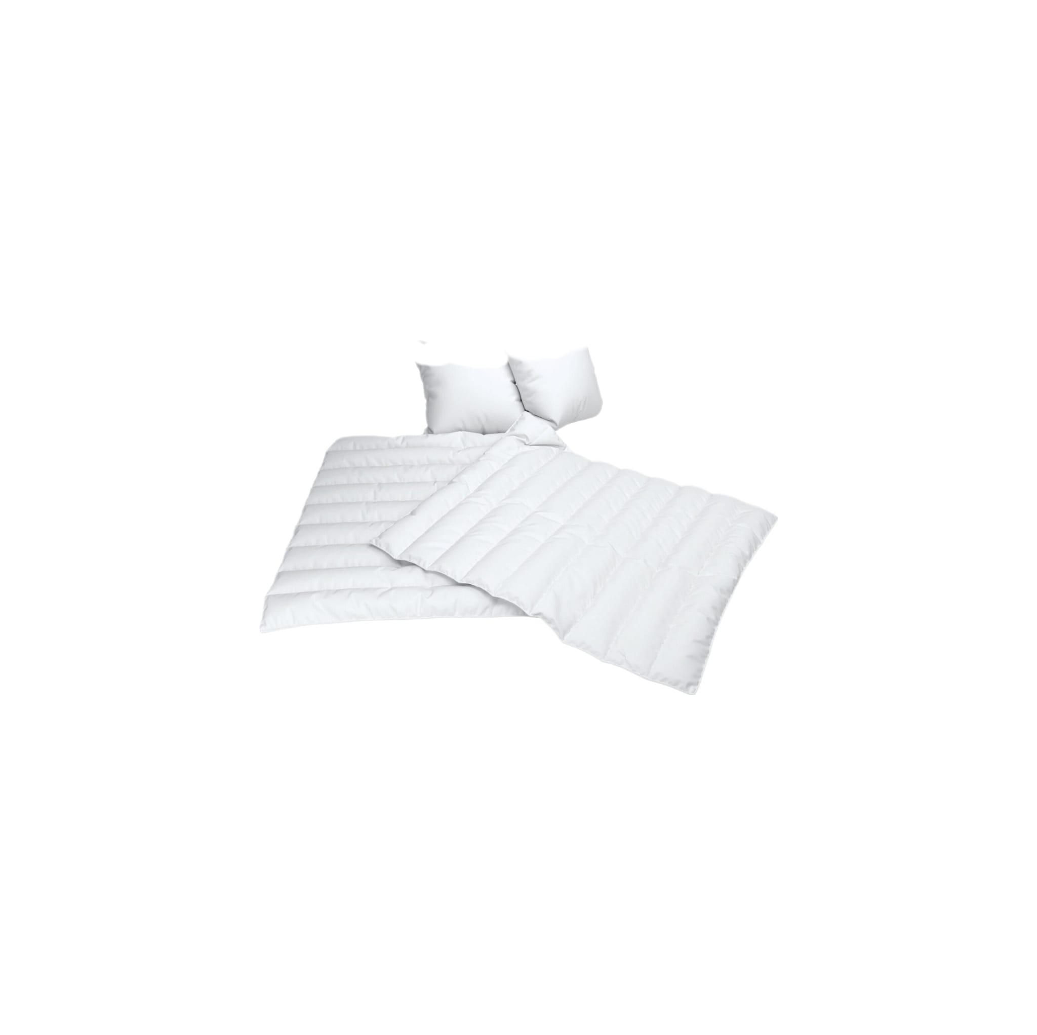 BETTEN-SET DOPPELPACK - Weiß, Textil (135/200cm) - JEKATEX