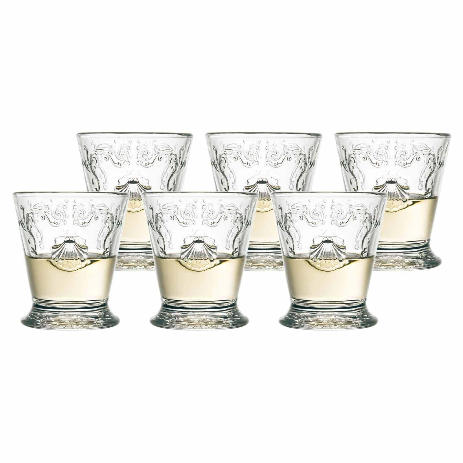 WASSERGLÄSER Versailles transparent 250 ml 6er Set - Transparent, Glas (0.25L) - La Rochère