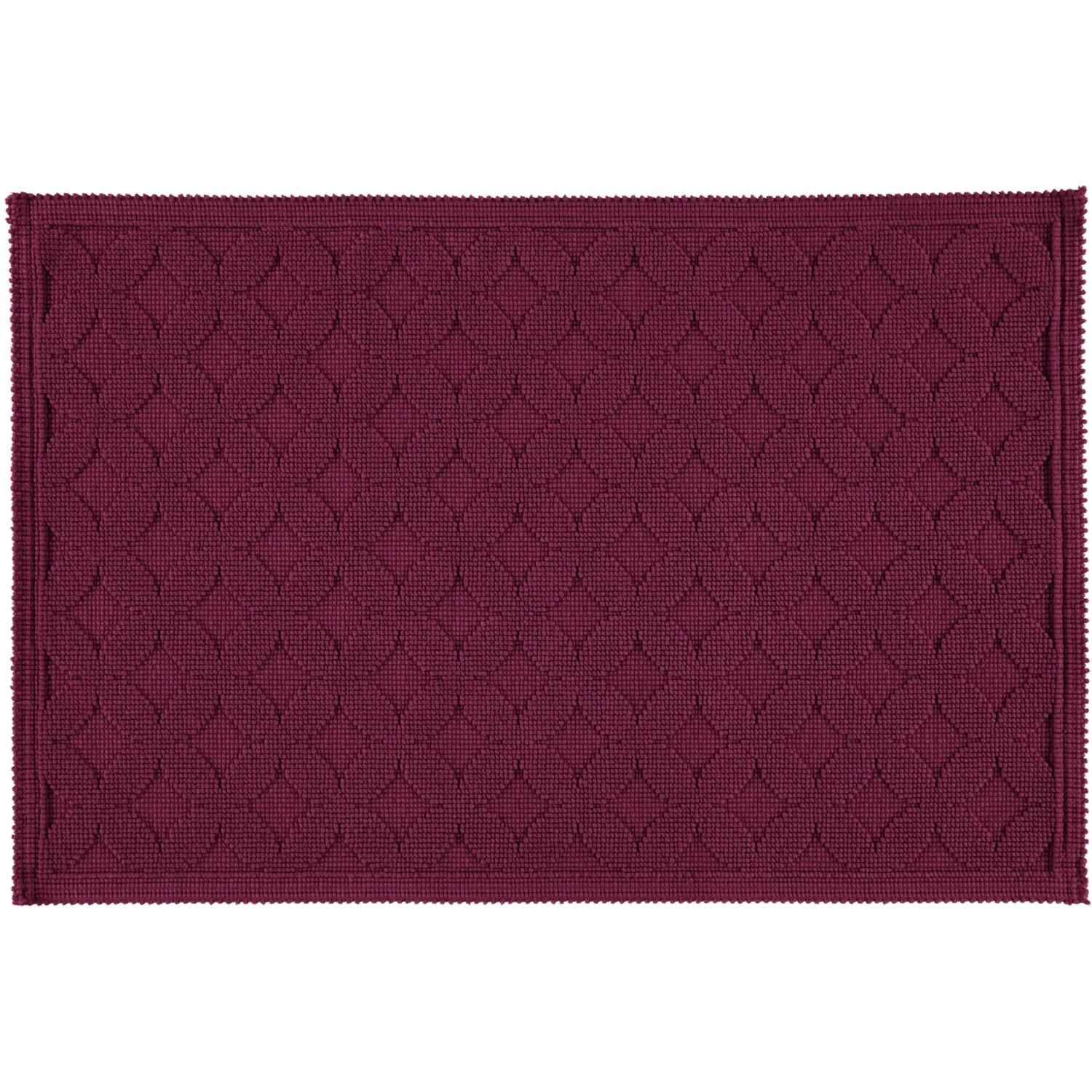 BADEMATTEN SEASIDE BERRY - 237 - Lila, Textil (60/90cm) - Rhomtuft