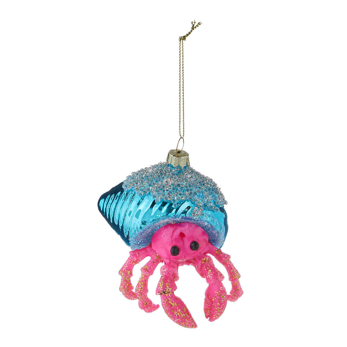 BAUMANHÄNGER Hang On Krabbe - Pink, Glas (9/8/6cm) - Butlers
