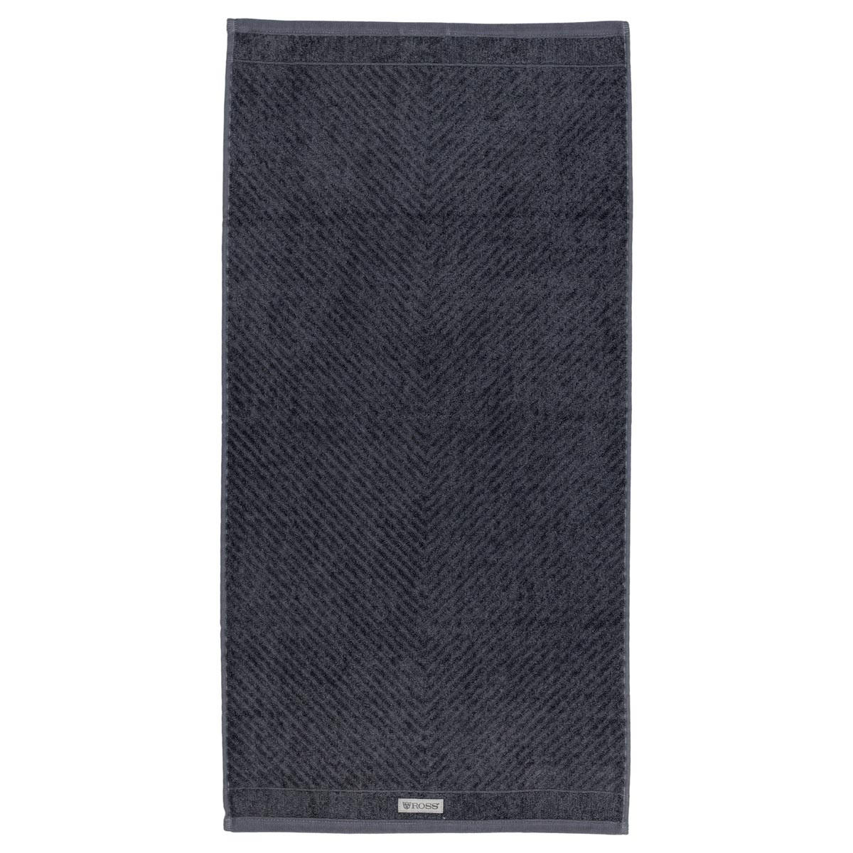 FROTTIERSET Smart 8-teilig - Dunkelgrau, Textil (50/100cm) - Ross