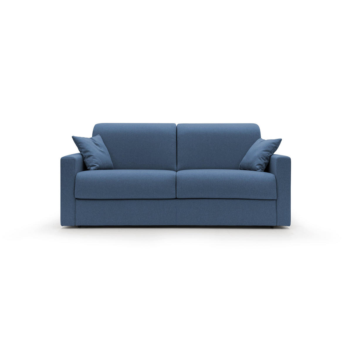 SCHLAFSOFA Chris - Blau, Textil (166/90/96cm) - Divani.store