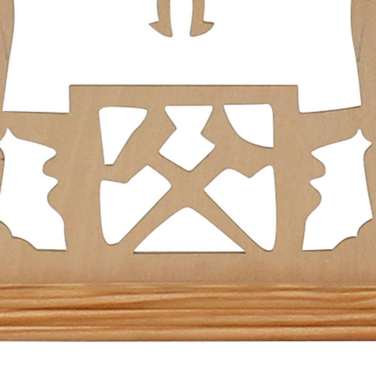 SCHWIBBOGEN Bergleute 10-flammig - Multicolor, Holz (0.1/1/0.1cm) - Dekoteam24