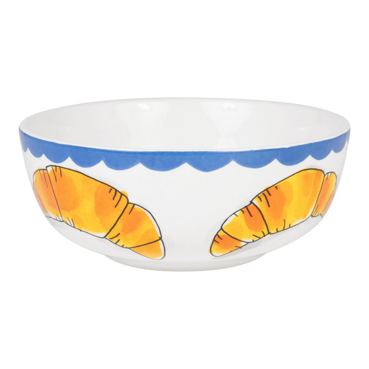 SCHALE Croissant in Bunt - 15cm - Multicolor, Keramik (15.5/6.7/15.5cm) - Blond Amsterdam