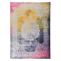 FLACHWEBETEPPICH Cosima 80x160 cm - Multicolor, Textil (80/160cm) - Gino Falcone