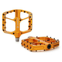 FAHRRADPEDALE Set Aluminium Gold - Goldfarben, Metall (11/1.5/11.5cm)