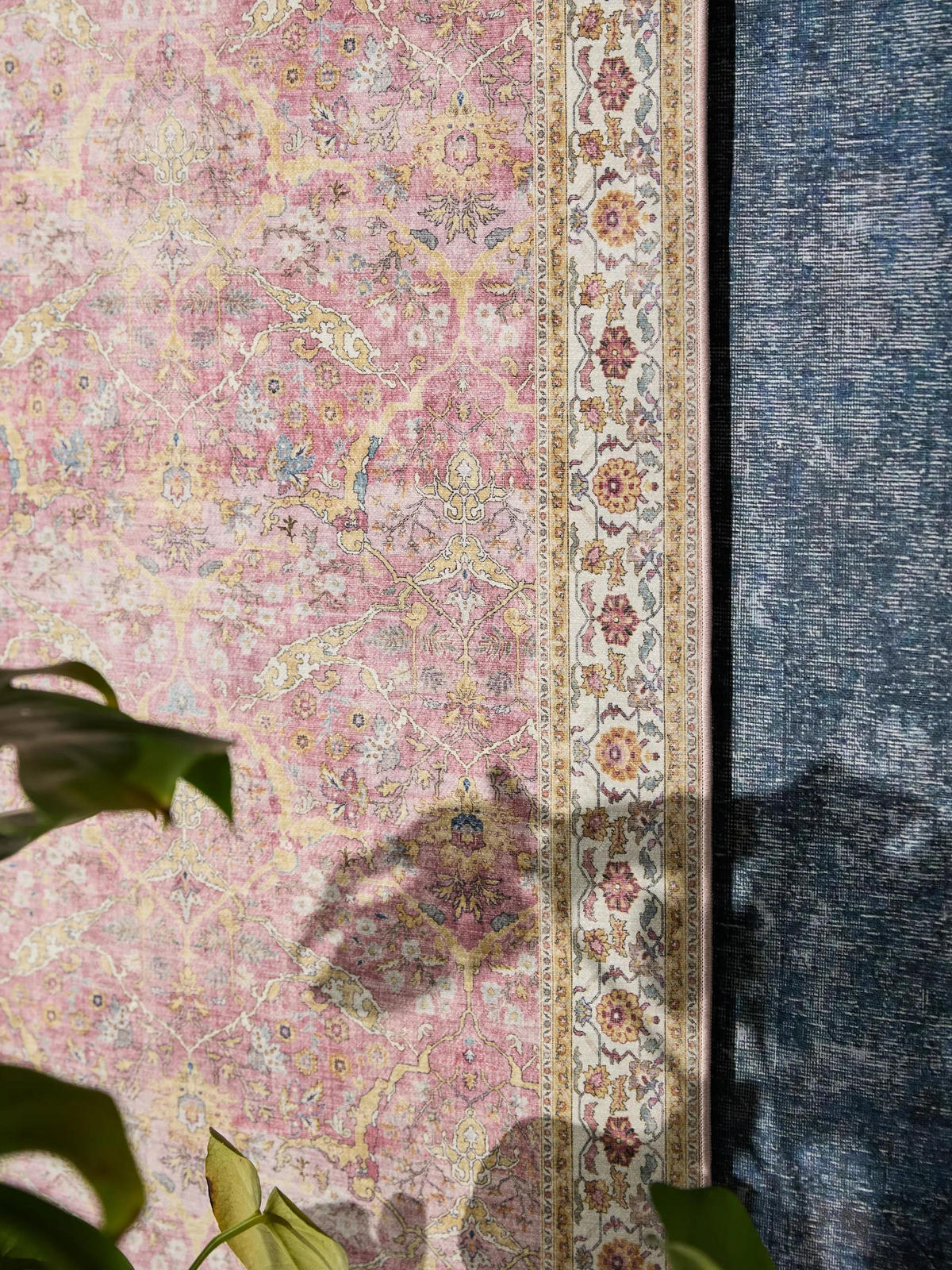 LÄUFER Laury Rosa 80x240 cm - Rosa, Kunststoff/Textil (80/240cm) - benuta Pop