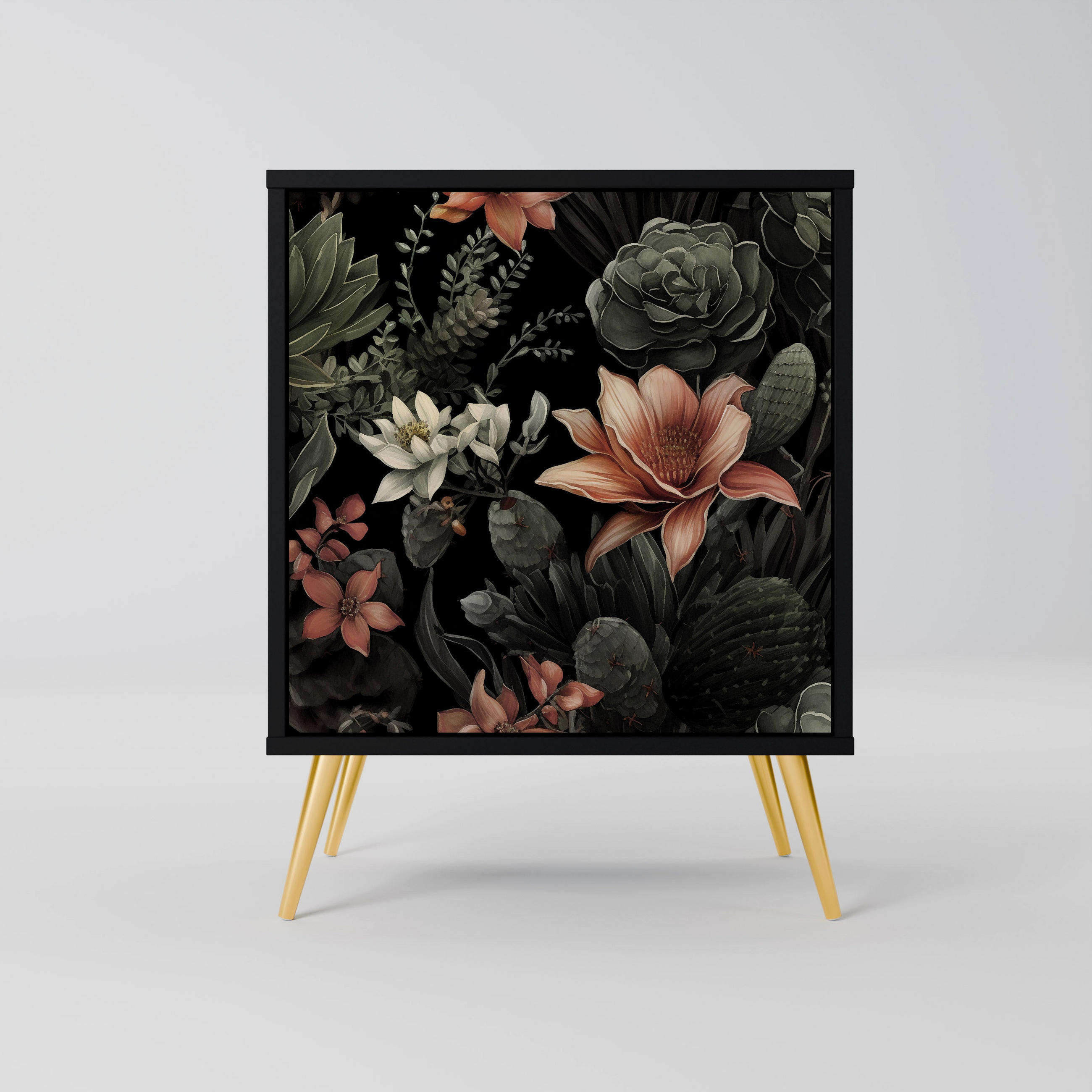 SpaceRebels Sideboard Schwarz 57.5x75.5x42 cm