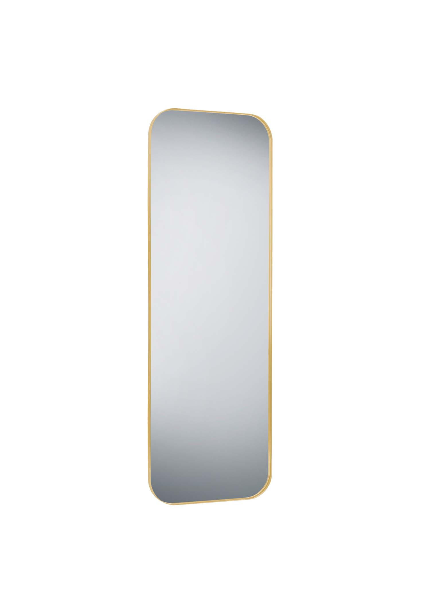 WANDSPIEGEL Britney Gold - 50 x 150cm - Goldfarben, Metall (50/150/2cm) - Niermann