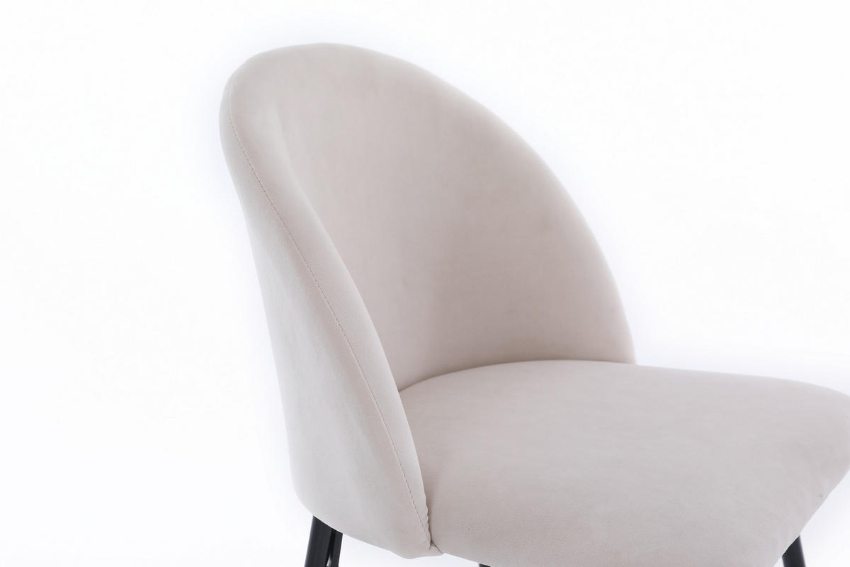 BARHOCKER 2er-Set Metall Beige - Beige, Metall (45/99/51cm) - Nordlys