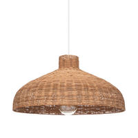 HÄNGELAMPE Origanes Ø 58 cm - Braun, Naturmaterialien (58/58/29cm) - Atmosphera Createur d´interieur