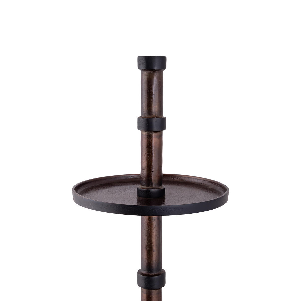 ETAGERE Glinda Braun 57/57/135cm - Braun, Metall (135cm) - PTMD Collection