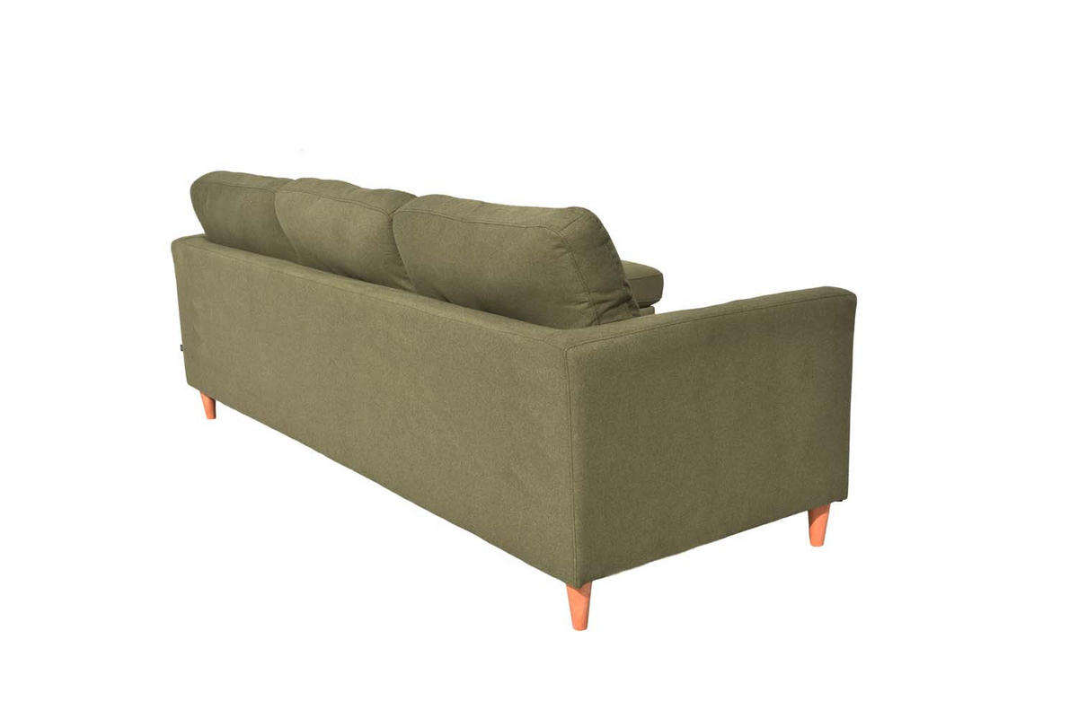 ECKSOFA SOFA grün - Grün, Holz (151/219cm) - ebuy24