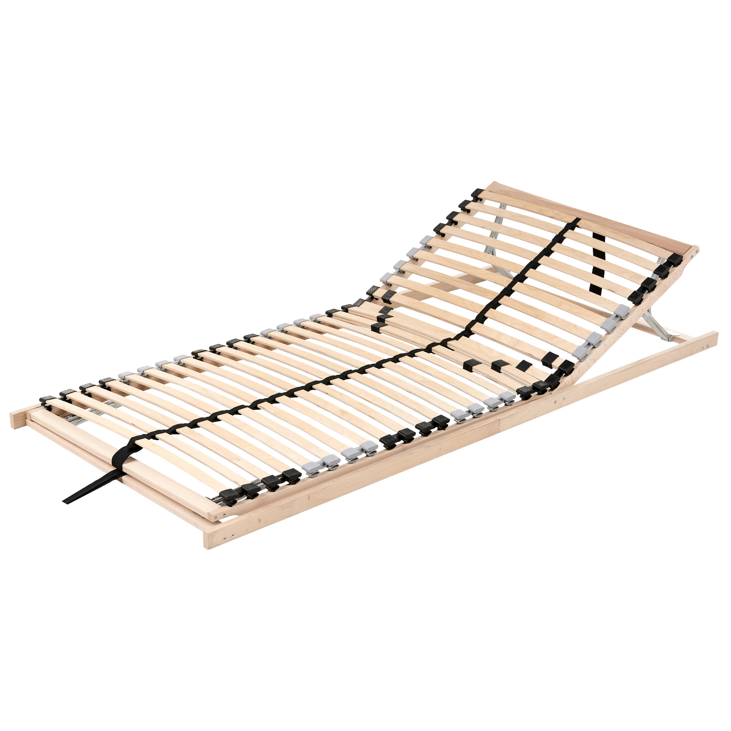 Beliani Lattenrost Hellbraun, Braun 90x200 cm