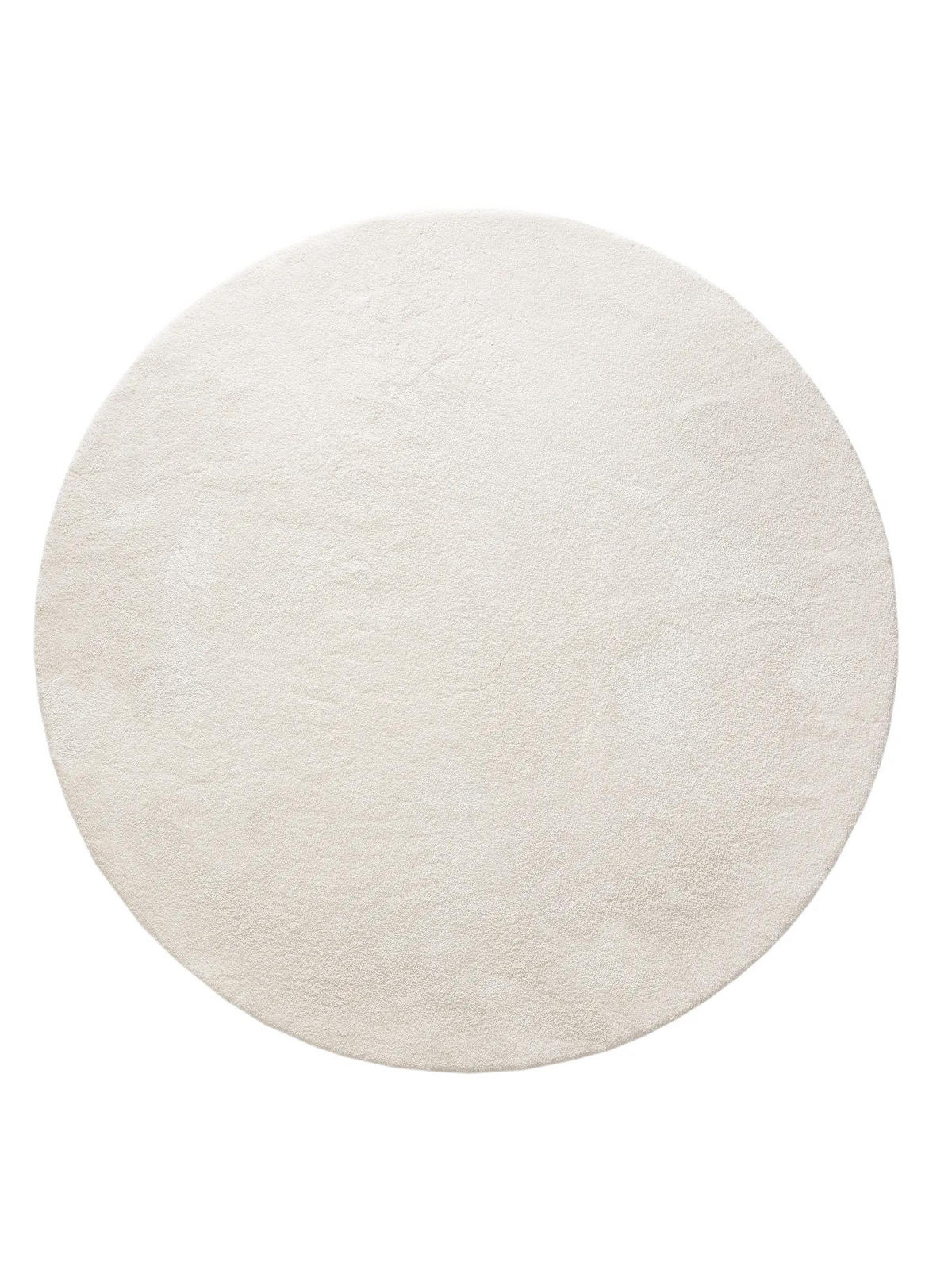 HOCHFLORTEPPICH Melvin waschbar ø 250 cm rund - Creme, Kunststoff (250/250cm) - benuta Nest