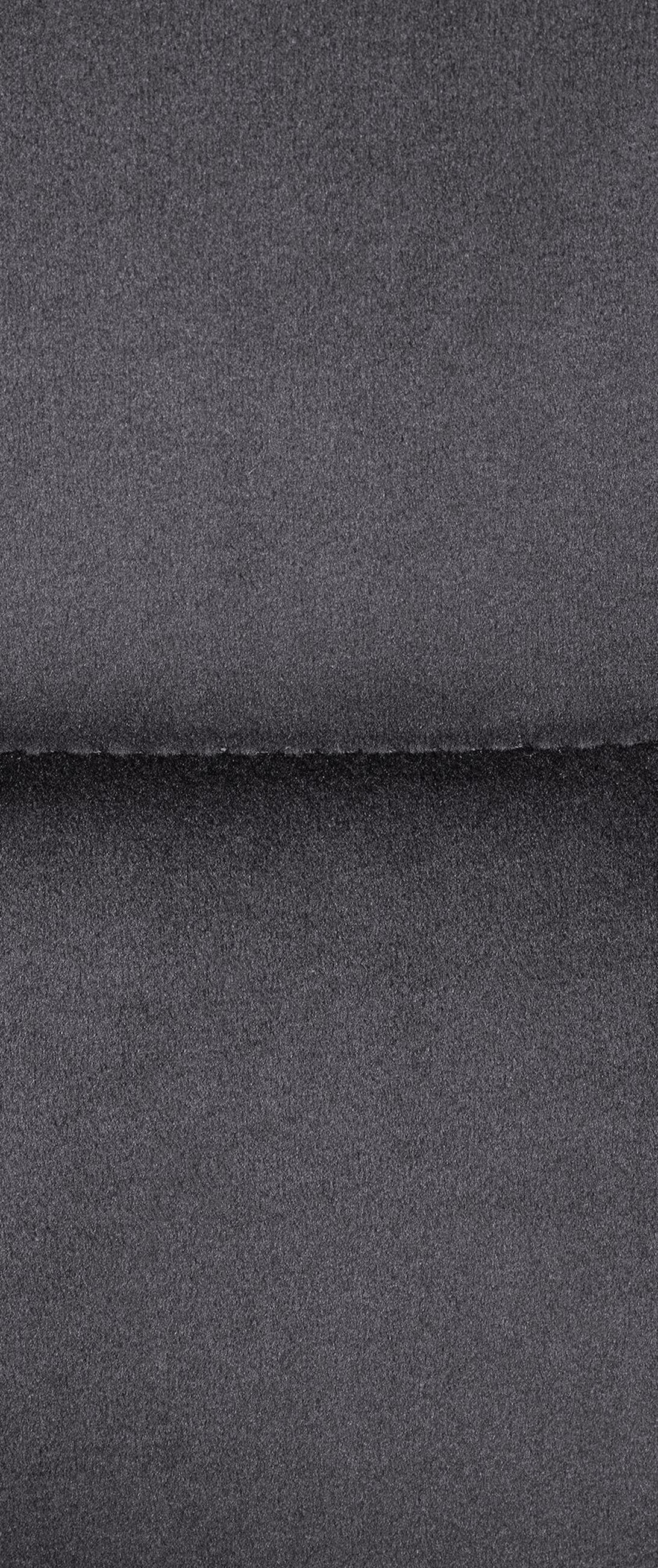 BARHOCKER Lausanne Samt schwarz dunkelgrau - Schwarz/Grau, Textil/Metall (60/113/56cm) - TPFLiving