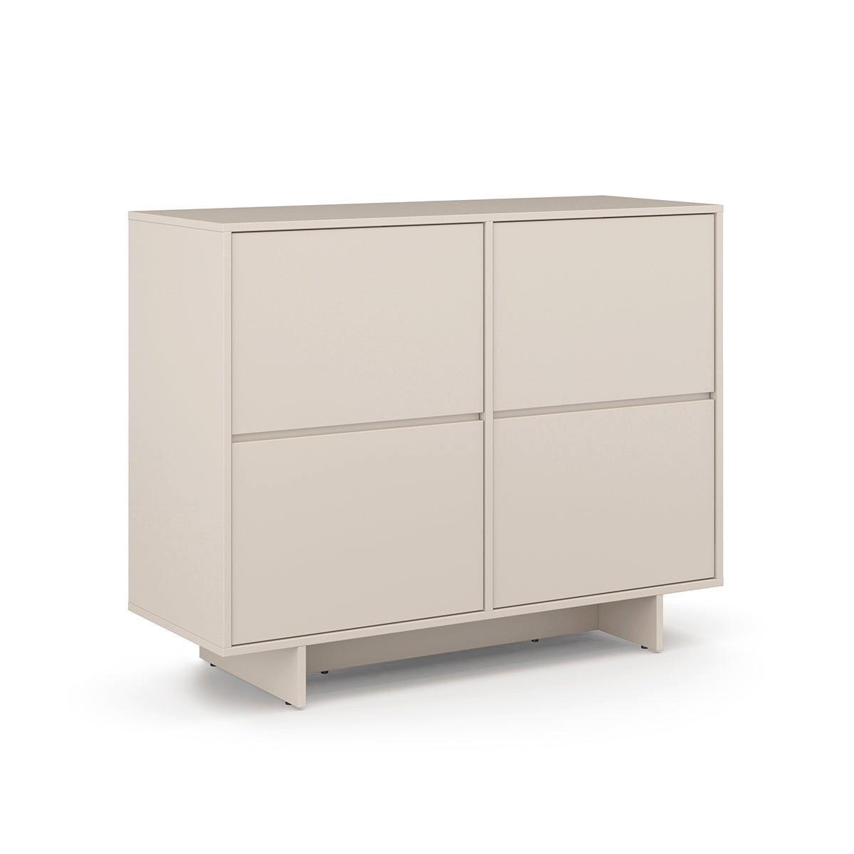 SIDEBOARD Tadao Kaschmir - Beige, Holzwerkstoff (111/88/41.5cm) - Petits-meubles