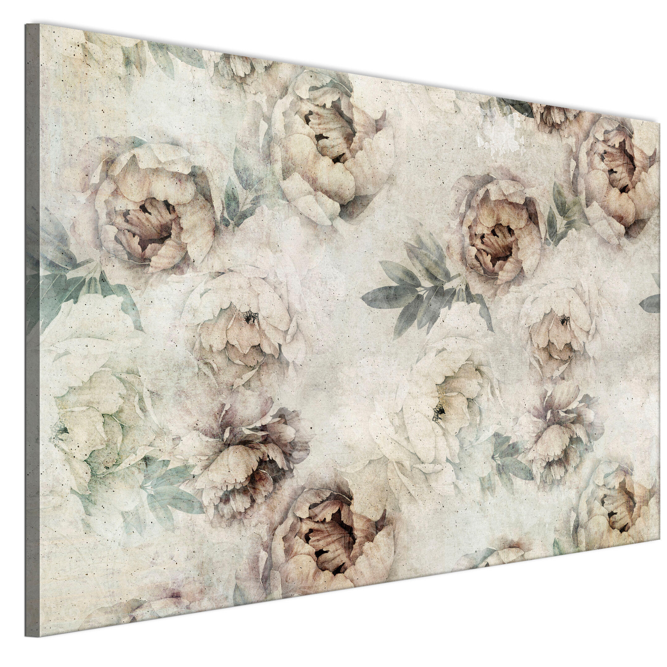 LEINWANDBILD Pfingstrosen 120x80 cm - Multicolor, Holz (120/80cm) - LUMASOUL