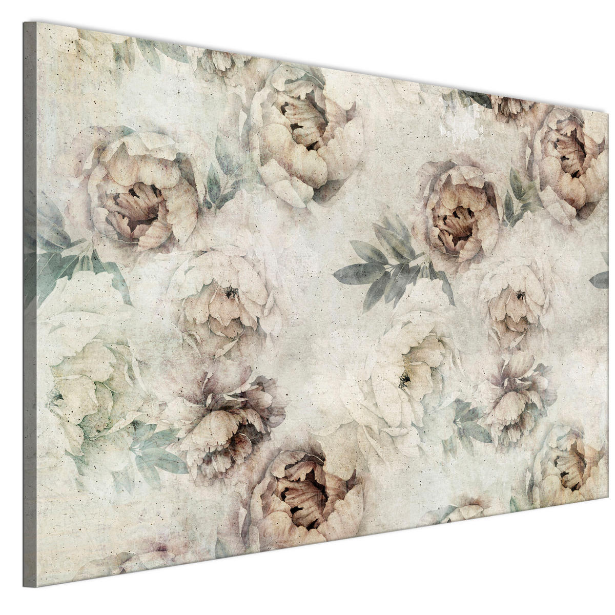 LEINWANDBILD Pfingstrosen 120x80 cm - Multicolor, Holz (120/80cm) - LUMASOUL