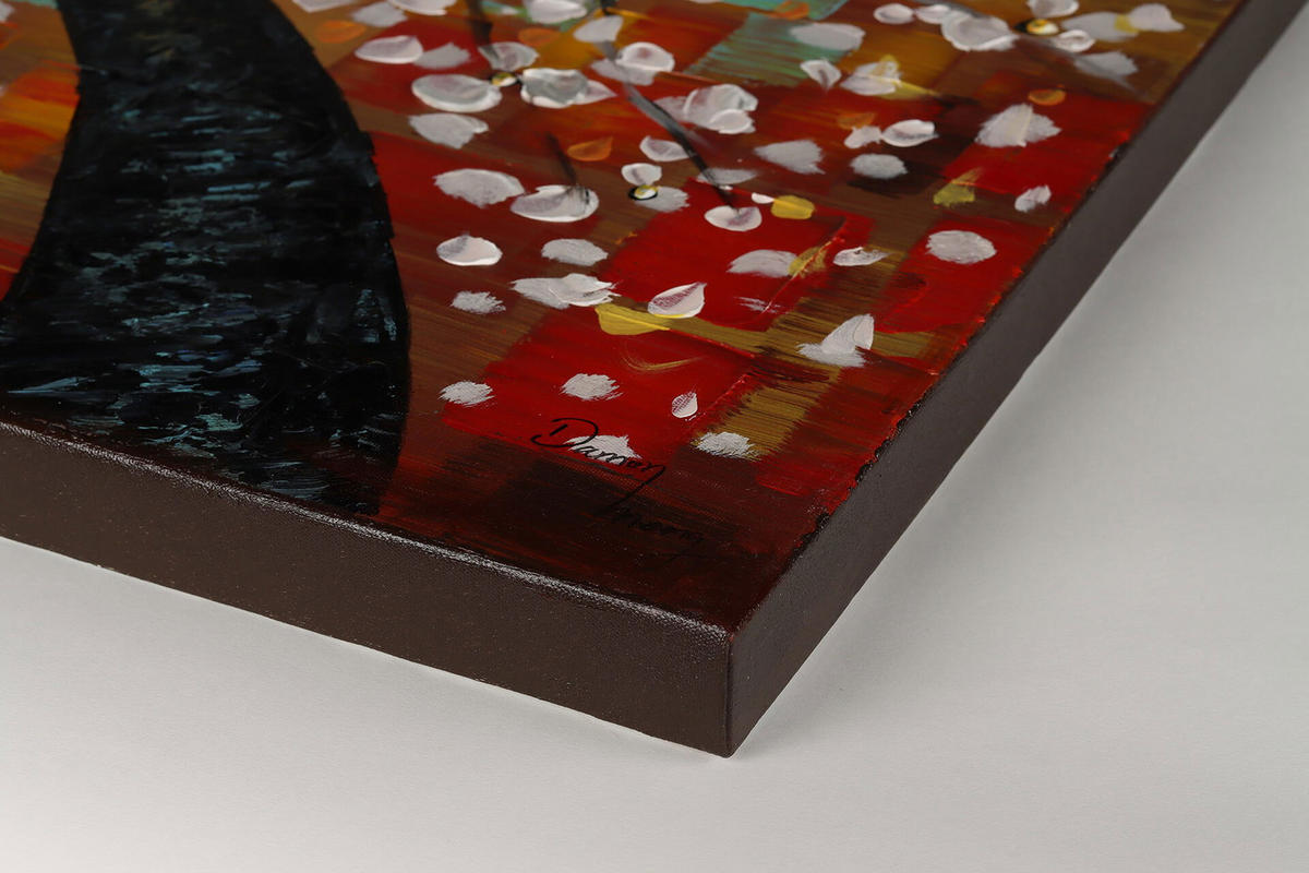 ÖLGEMÄLDE 120/80 cm - Multicolor, Holz/Textil (2/80cm) - KUNSTLOFT