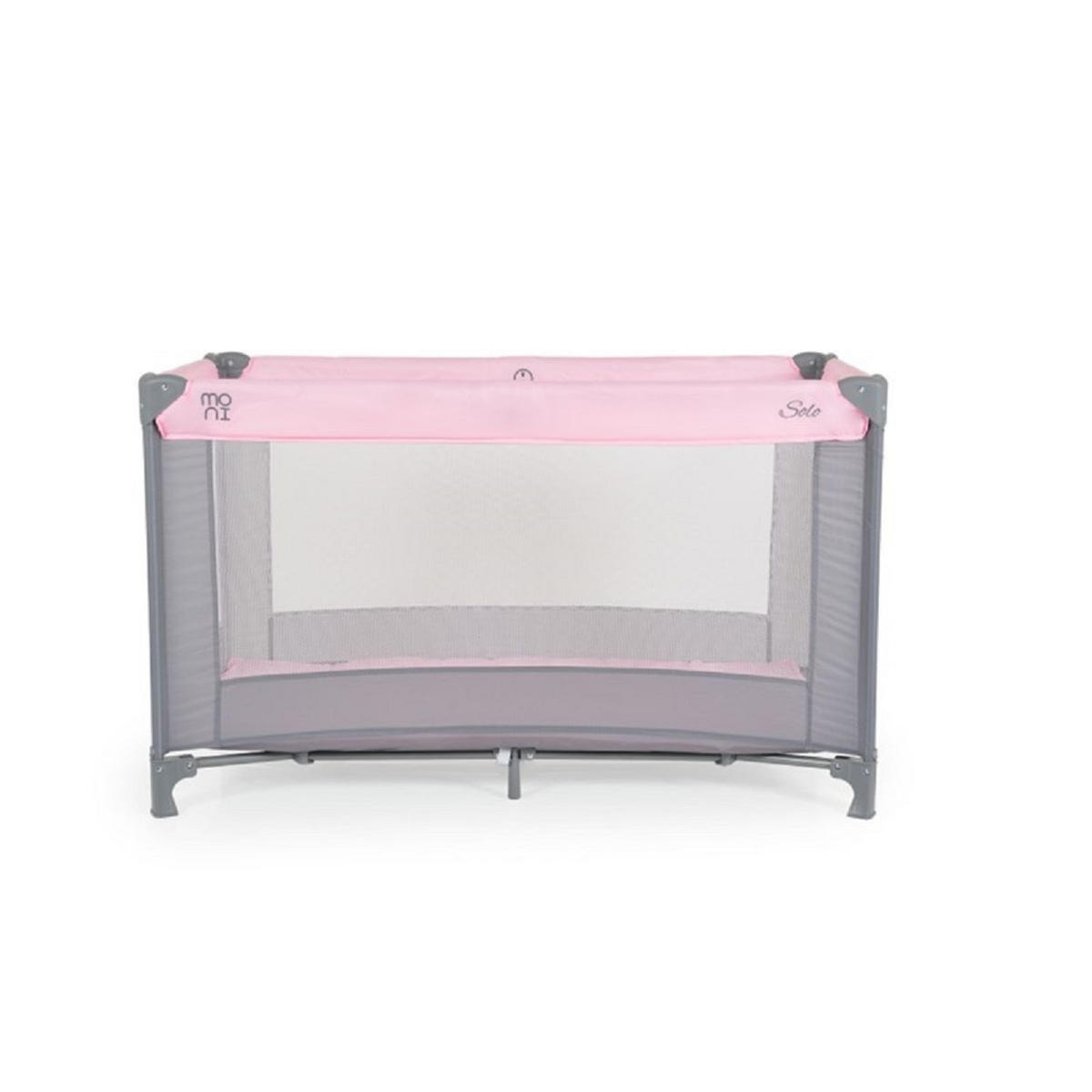 REISEBETT, LAUFSTALL Solo pink Faltmatratze, Aufbewahrungstasche, faltbar - Rosa, Kunststoff (60/120cm) - Moni