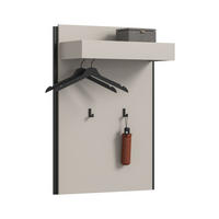 PANEEL Emil Kaschmir 75/27/106 cm - Beige, Holzwerkstoff (75/106/27cm) - Xonox